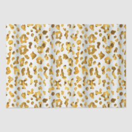 Trendig Safari Chic Guld Leopard Print Gift