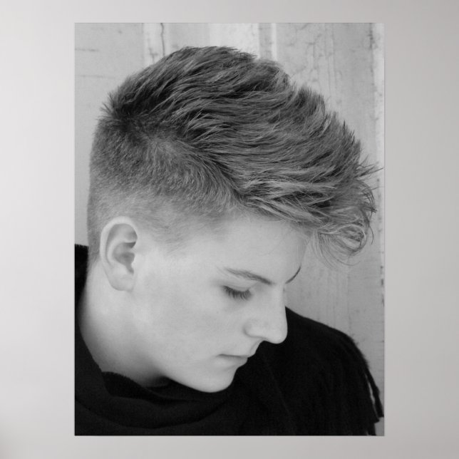 Trendig Salon Poster (Framsidan)