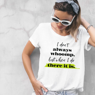 Trendig Sång Grått Lime Green Typography T Shirt