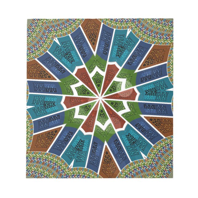 Trendig Sari-design Anteckningsblock (Framsida)