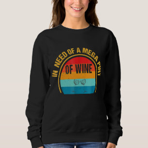 Trendig Sarkastic i behov av en Megaponena Vin T Shirt