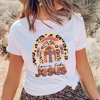 Trendig Shirt, Christian Shirt, Kärlek som Jesus T T Shirt