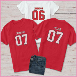 Trendig Six Seven Meme Vit Alla hjärtans dag-desig T Shirt