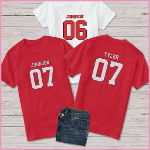 Trendig Six Seven Meme Vit Alla hjärtans dag-desig T Shirt