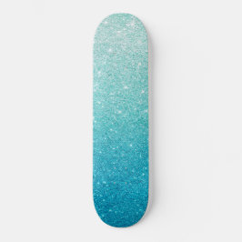 trendig skateboard med glitter glitter