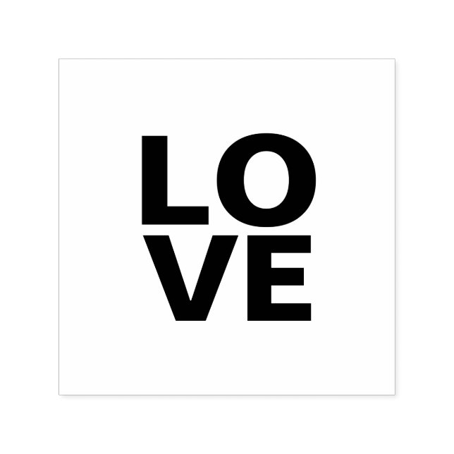 Trendig skiffergrå bakgrund Kärlek Bröllop  Självfärgande Stämpel (Design)