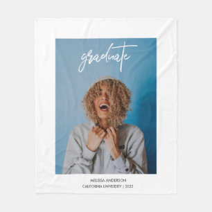 Trendig-skript, foto Studenten Fleecefilt