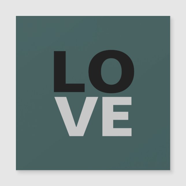 Trendig Slate Grått Background Kärlek Bröllop (Framsida)