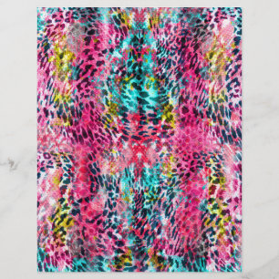 trendig snake skin leoparder Animal tryckt blandni Reklamblad