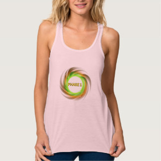 Trendig Snyggt Female T-Shirt-design på Zazzle Linne Med Racerback