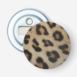 Trendig snyggt leopard päls tryckt djur mönster flasköppnare