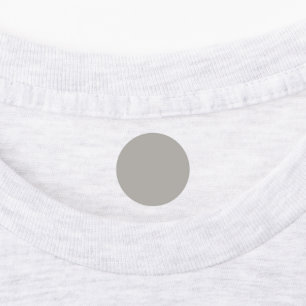 Trendig Soft Grått-Beige - etikett