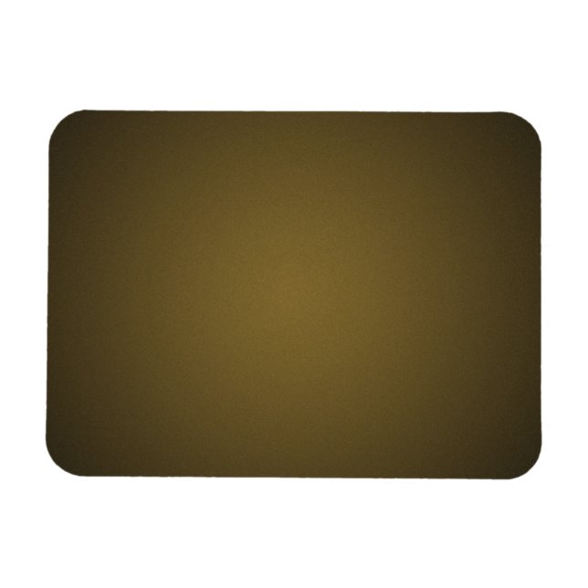 Trendig solbrännfärgad och svart grynig vignett magnet (Horisontell)
