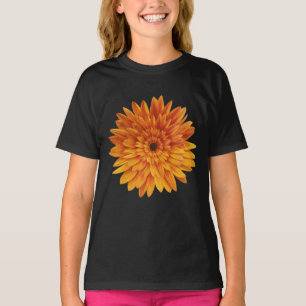 trendig solros blom- t shirt