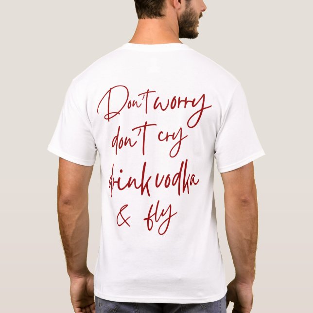 Trendig sommar-T-shirt för klubben T Shirt (Baksida)