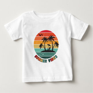 trendig "sommarstämning" t-shirt