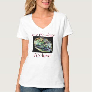 Trendig Spara Vit abaloncitavitvit T Shirt
