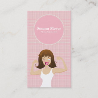 TRENDIG SPORTCUTE GIRLS VISITKORT