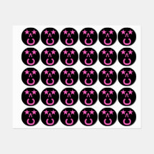 Trendig Stickers in Black