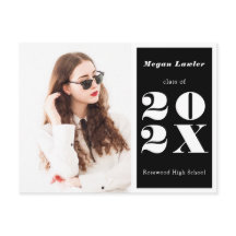 Trendig Student annons Photo Black