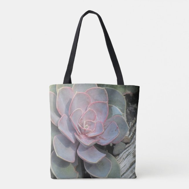 Trendig Succulent Tygkasse (Baksida)
