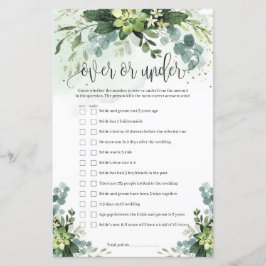 Trendig Succuly grey boho over or under match