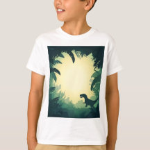 Trendig T-Rex Dinosaur T-Shirt