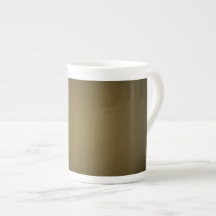 Trendig Tan and Black Grainy Vignette Benporslin Mugg