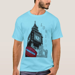 Trendig Template Elegant Modern Pop Art London T Shirt