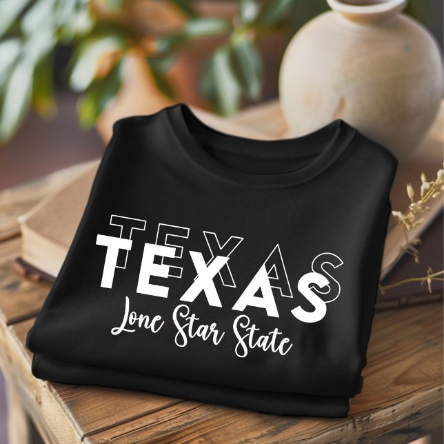 Trendig Texas Lone State T-Shirt (Skapare uppladdad)