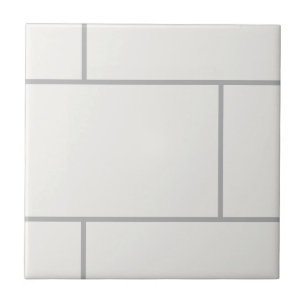 Trendig Traditional Classic Tunnelbanan Tile Mönst Kakelplatta
