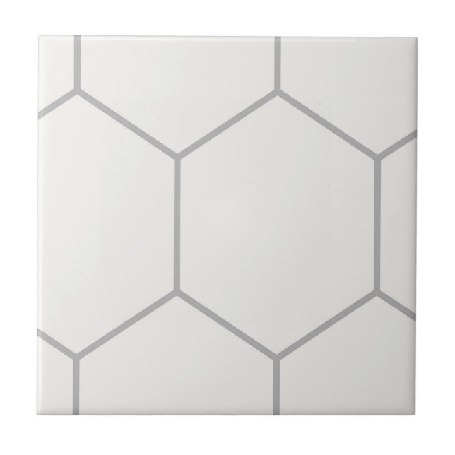 Trendig Traditional Classitional Hexagon Mönster Kakelplatta (Framsidan)