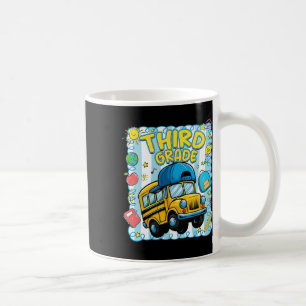 Trendig Tredje Klass Åter Till Skolan Rolig Skolbu Kaffemugg