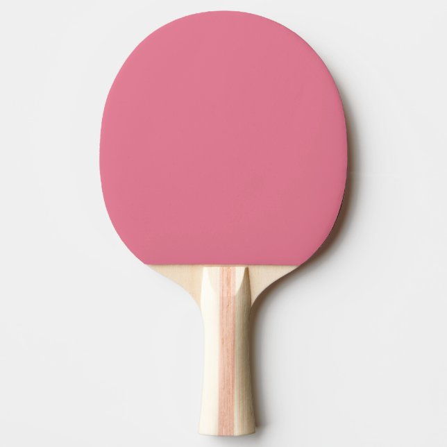 Trendig Tulpan Rosa Enfärgad Pingisracket (Framsidan)