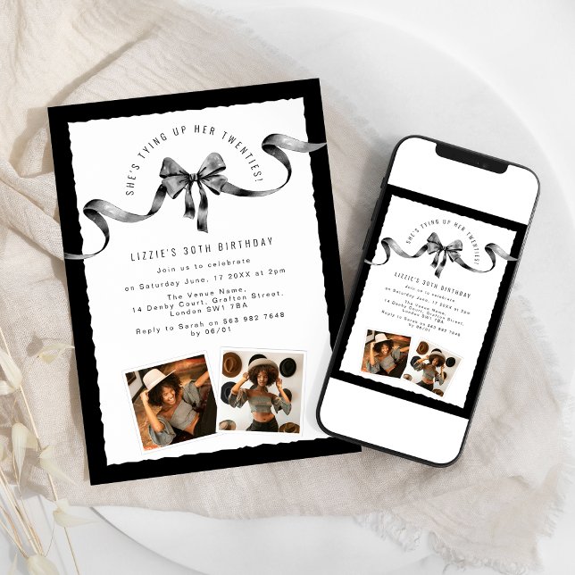 Trendig: Upptäck hennes tjugonde Födelsedagsfest Inbjudningar (Skapare uppladdad)