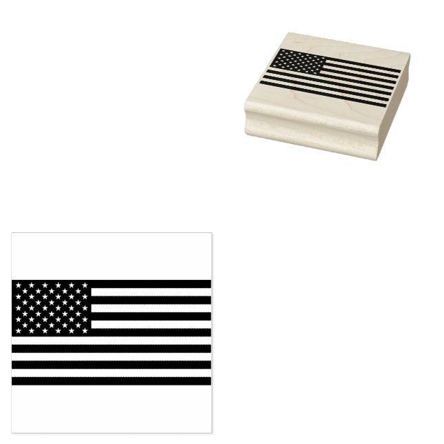Trendig USA flagga Stämpel (Stämplad)