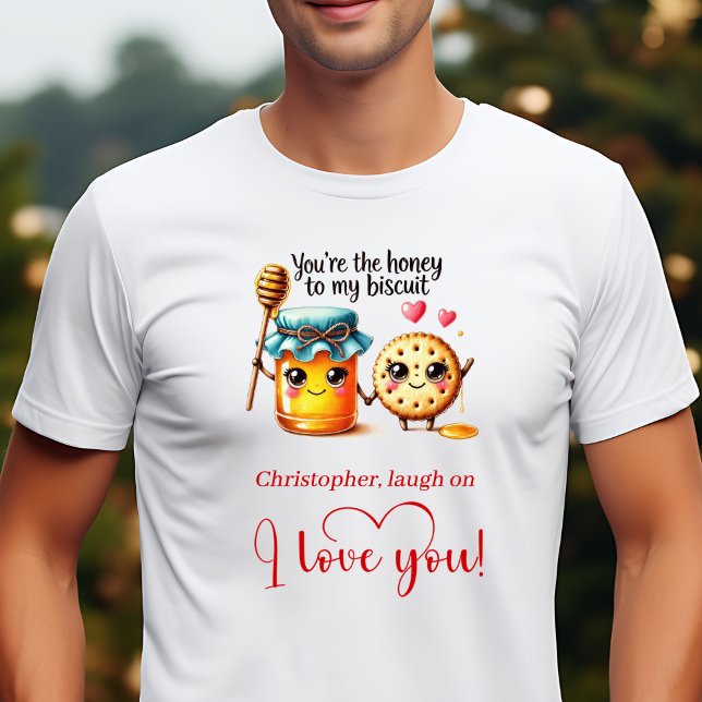 Trendig Valentin rolig mat kärlek present herr T-s T Shirt (Trendy Valentine Funny Food Love Gift Men T-Shirt)