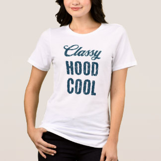 Trendig Vintage-grafik T Shirt