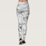 Trendig Vit marmor Stone Leggings<br><div class="desc">Trendig Vit marmor Stone</div>