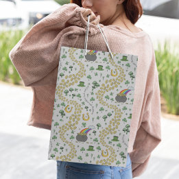 Trendig White Tur & Joy St patricks day Whimsical