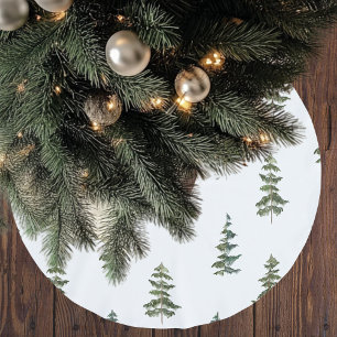 Trendig Winter   JULGRAN MÖNSTER Julgransmatta Borstad Polyester