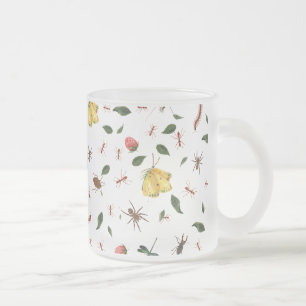 Trendig Woodlands Wildblomm& Kryp Frostad Glasmugg
