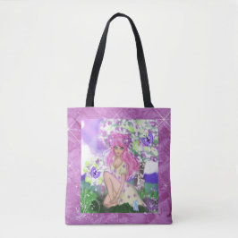 Trendig Young Girly Tote Bag eller Shopping bag Tygkasse