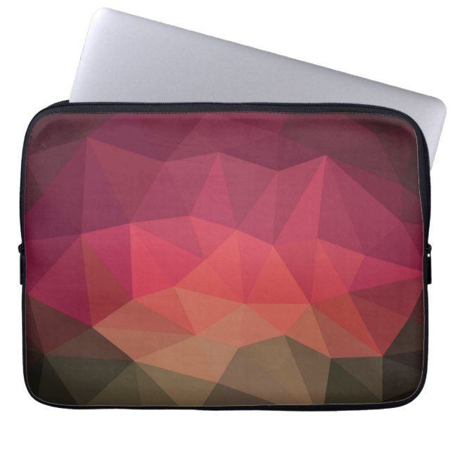 Trendig Youthetfull, fetstilt, färgstark design Laptop Fodral (Framsidan)