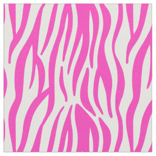 Trendig Zebra Animal Print Rand Safari African Tyg
