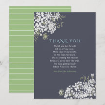 Trendiga färger Baby's Breath Baby Shower Tacks