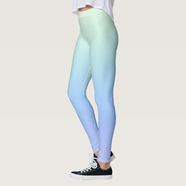 Trendiga Gradient Leggings (Vänster)