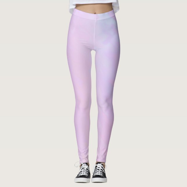 Trendiga Gradient Leggings (Framsida)