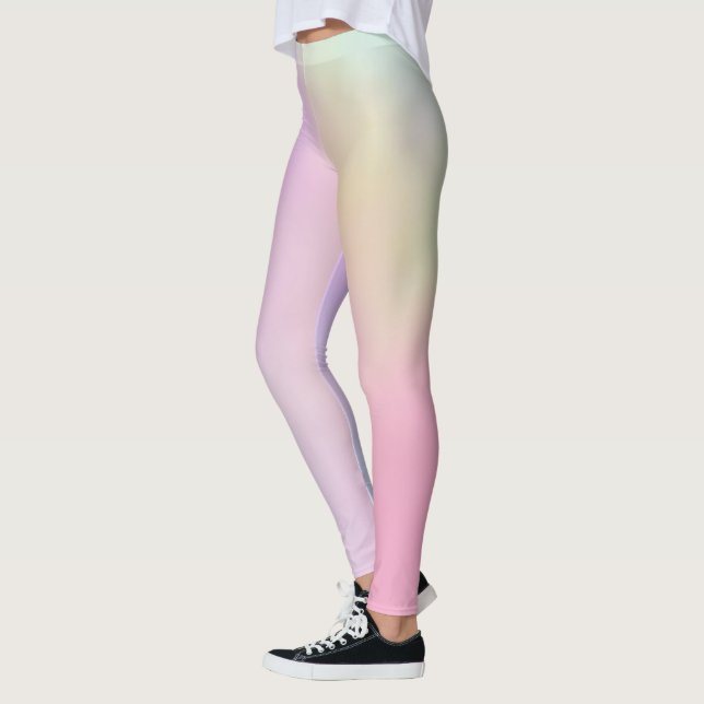 Trendiga Gradient Leggings (Vänster)