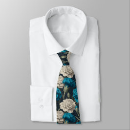 Trendiga herraccessoarer Nejlikor Blommig Slips
